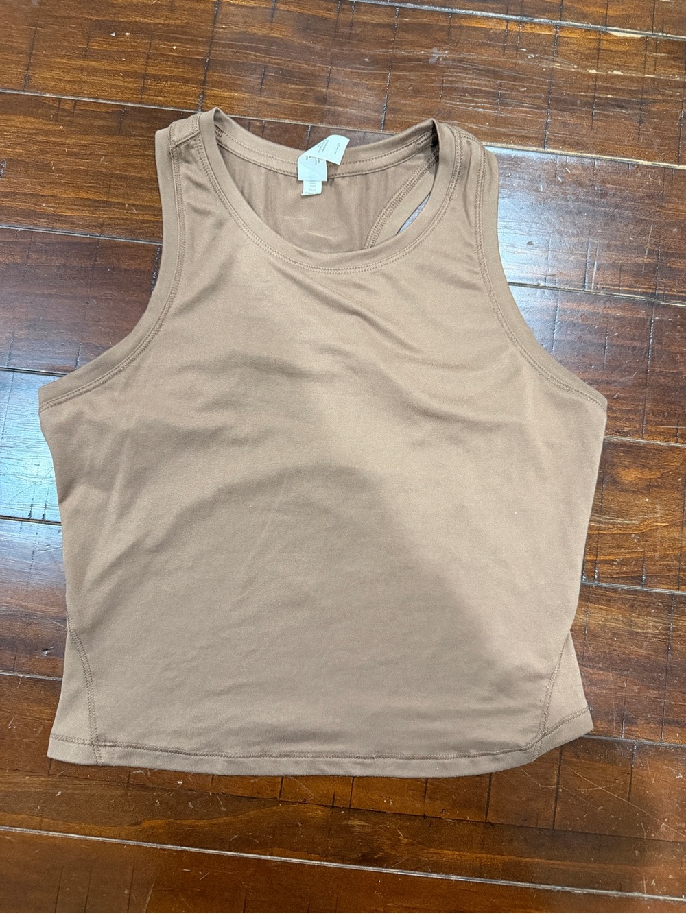 Tan Yogalicious Tank Top